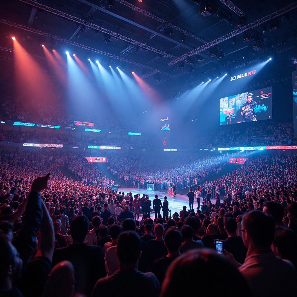 Esports tournament at NY Interactive Fest